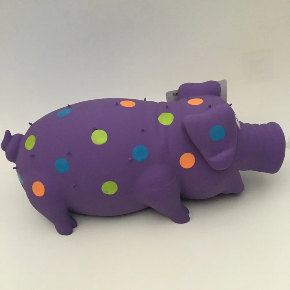 12” Dog Toy Multipet Grunting Pig Goblet for XL Pets